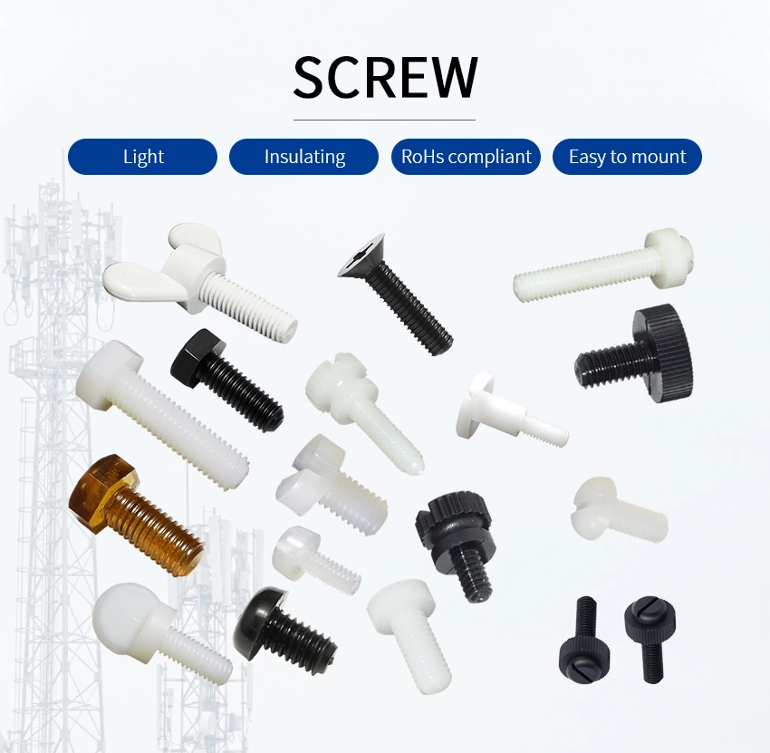 Plastic Injection Round Crossed Head Screw