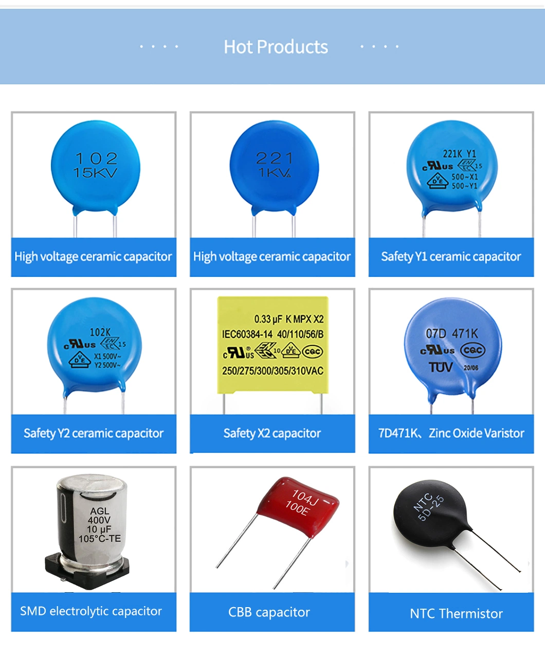 Ntc 3D-15 Thermal Resistor Thermistor